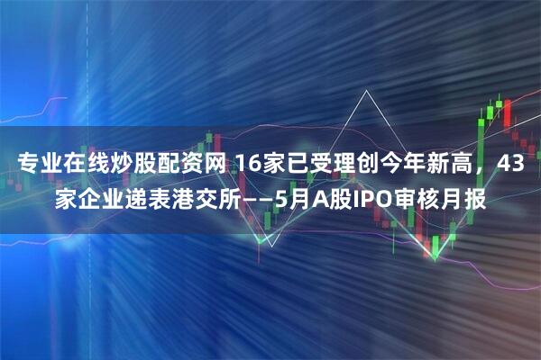 专业在线炒股配资网 16家已受理创今年新高，43家企业递表港交所——5月A股IPO审核月报